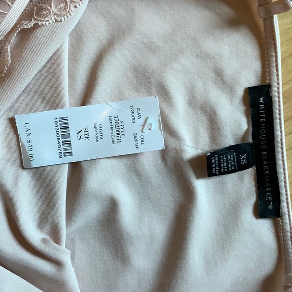 NEW WHBM Delicate Lace Trimmed Cami - Picture 2 of 3